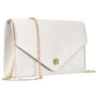 Torebka kopertówka, biała, Rovicky