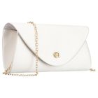 Torebka kopertówka, biała, Rovicky