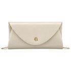 Torebka kopertówka, złota, skóra ekologiczna, Rovicky