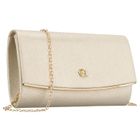 Torebka kopertówka, złota, skóra ekologiczna, Rovicky