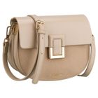 Torebka listonoszka, beżowa, Peterson