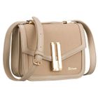 Torebka listonoszka, beżowa, Peterson