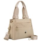 Torebka listonoszka, beżowa, Peterson