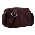 Torebka listonoszka, bordowa, Peterson