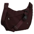 Torebka listonoszka, bordowa, Peterson