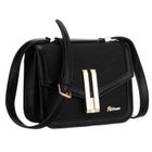 Torebka listonoszka, czarna, Peterson