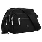 Torebka listonoszka, czarna, Peterson