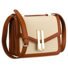 Torebka listonoszka, ecru, Peterson