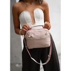 Torebka listonoszka, różowa, Peterson