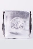Torebka listonoszka, srebrna, Monnari BAG1090-K022