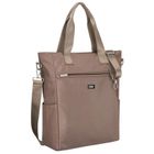 Torebka shopper, beżowa, Peterson