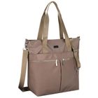 Torebka shopper, beżowa, Peterson