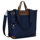 Torebka shopper, granatowa, Peterson