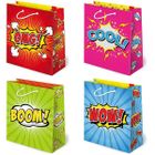 Torebki ozdobne, dymki komiksowe, 10 szt.