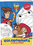 Toy Story 5. Kolorowanka według kodu