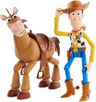 Toy Story, Chudy i Mustang, zestaw figurek, 20 cm