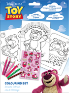 Toy Story, zestaw do kolorowania, z kredkami