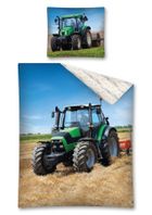 Traktor, 2-częściowy komplet pościeli, róż, 160-200 cm