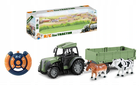 Traktor R/C z przyczepą i zwierzętami