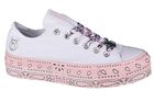 Trampki damskie, biało-różowe, Converse X Miley Cyrus Chuck Taylor All Star