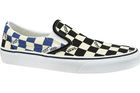 Trampki męskie, biało-czarne, Vans Classic Slip-On Big Check
