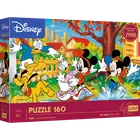 Trefl, 40-lecie, Disney, Klub przyjaciół Myszki Mickey, Zabawa w kałużach, puzzle, 160 elementów