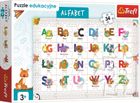 Trefl, Alfabet, puzzle edukacyjne, 34 elementy