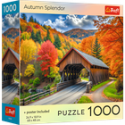 Trefl, Autumn Splendor, USA, puzzle, 1000 elementów