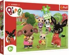 Trefl, Bing z przyjaciółmi, puzzle maxi, 15 elementów