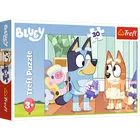 Trefl, Bluey, Z Bluey zawsze jest wesoło, puzzle, 30 elementów