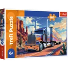 Trefl, Ciężarówka w trasie, puzzle, 160 elementów