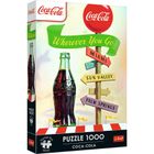 Trefl, Coca-Cola: Gdziekolwiek zmierzasz, puzzle, 1000 elementów