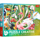 Trefl, Creative, Rajskie ptaki, puzzle, 500 elementów