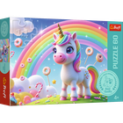 Trefl, Cukierkowy świat, puzzle, 60 elementów