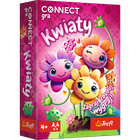 Trefl, Gra Connect, gra zręcznościowa, klocki kwiaty