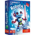 Trefl, Gra Connect, gra zręcznościowa, klocki roboty