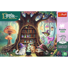 Trefl, Inspired By Fantasy, Rodzina Treflików, Czarodziejskie kociaki, puzzle, 100 elementów
