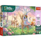 Trefl, Inspired By Fantasy, Rodzina Treflików, Zwierzęta z magicznego lasu, puzzle, 100 elementów