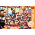 Trefl, Kapibary na wakacjach, puzzle, 100 elementów