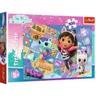 Trefl, Koci domek Gabi, Przyjaźń w kocim domku, puzzle, 100 elementów