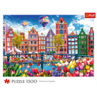 Trefl, Kolorowy Amsterdam, puzzle, 1500 elementów