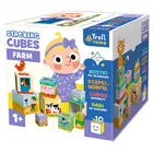 Trefl, Kostki do układania, Stacking Cubes, Na wsi, piramida
