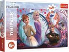 Trefl, Kraina Lodu, Siostrzana przygoda, puzzle, 160 elementów