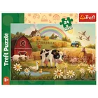 Trefl, Krowa na farmie, puzzle, 24 maxi elementy