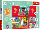 Trefl, Lilo i Stitch, puzzle 4w1
