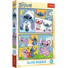 Trefl, Lilo i Stitch, Ze Stitchem nie ma nudy, puzzle, 2-70 elementów