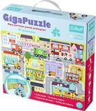 Trefl, Little Planet, W miasteczku, pierwsze giga puzzle