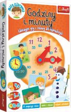 Trefl, Mały Odkrywca, Godziny i minuty, gra edukacyjna