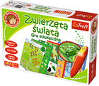 Trefl, Mały odkrywca, Zwierzęta świata, gra edukacyjna