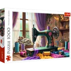 Trefl, Moja pracownia krawiecka, puzzle, 1000 elementów